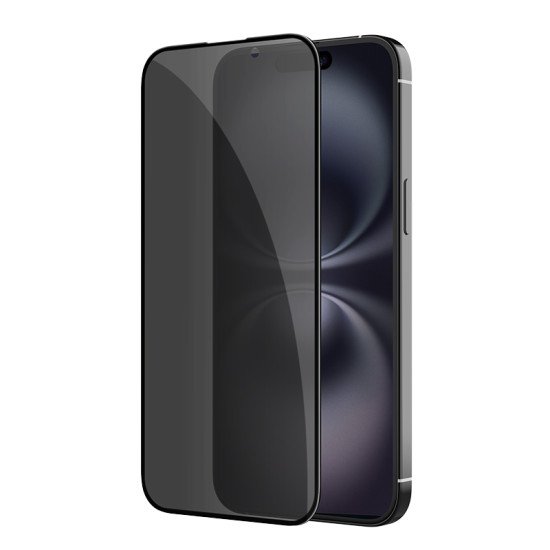 Folie protectie Nillkin Guardian din sticla securizata pentru iPhone 16 Negru