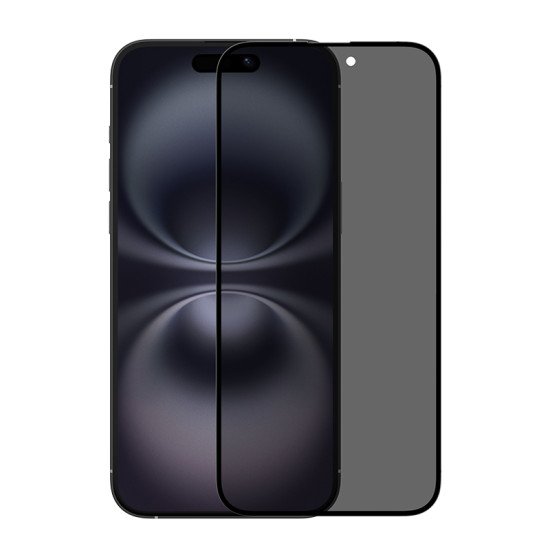 Folie protectie Nillkin Guardian din sticla securizata pentru iPhone 16 Plus Negru