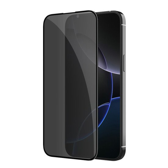 Folie protectie Nillkin Guardian din sticla securizata pentru iPhone 16 Pro Negru