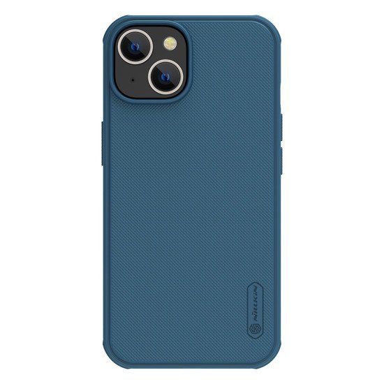 Husa protectie spate din plastic albastru pentru Apple iPhone 14 / 13