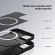 Husa Magnetica CamShield Pro Silky din silicon pentru iPhone 15 Plus Negru