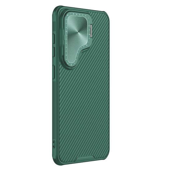 Husa magnetica protectie spate si camera foto verde pentru Samsung S24