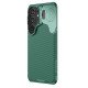 Husa magnetica protectie spate si camera foto verde pentru Samsung S24