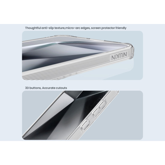 Husa magnetica din silicon Nillkin Nature Pro pentru Samsung S25 Plus