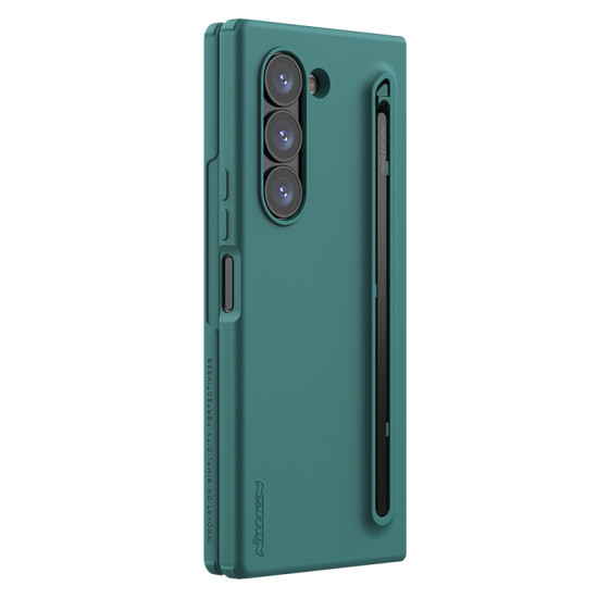 Husa din silicon Flex Pure Fold Case (versiunea S Pen) pentru Samsung Galaxy Z Fold 6 5G, verde