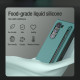 Husa din silicon Flex Pure Fold Case (versiunea S Pen) pentru Samsung Galaxy Z Fold 6 5G, neagră