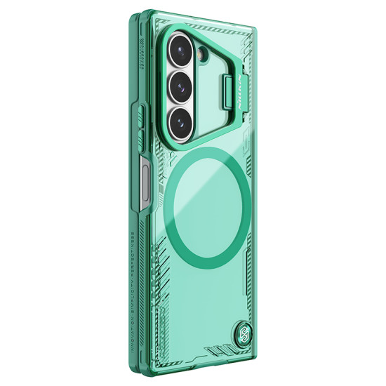 Samsung Z Fold 6 5G Iceblade Fold husa magnetică transparentă verde