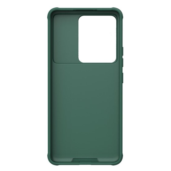 Husa protectie spate si camera foto verde pentru Poco F6 5G