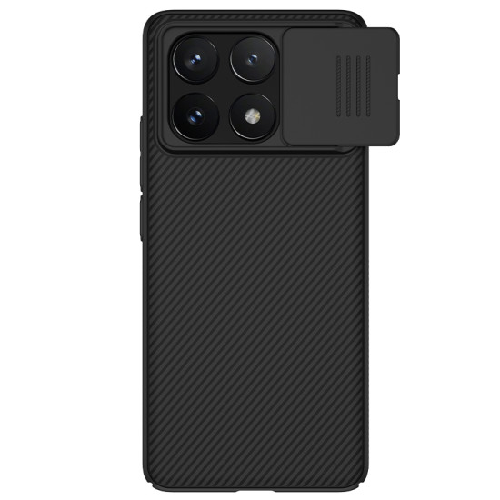 Husa protectie spate si camera foto neagră pentru POCO X6 PRO 5G