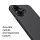 Husa protectie spate din plastic neagră pentru Redmi 13 4G / Poco M6 4G