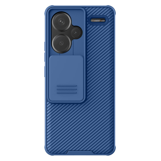 Husa protectie spate si camera foto albastră pentru Redmi Note 13 Pro+ 5G