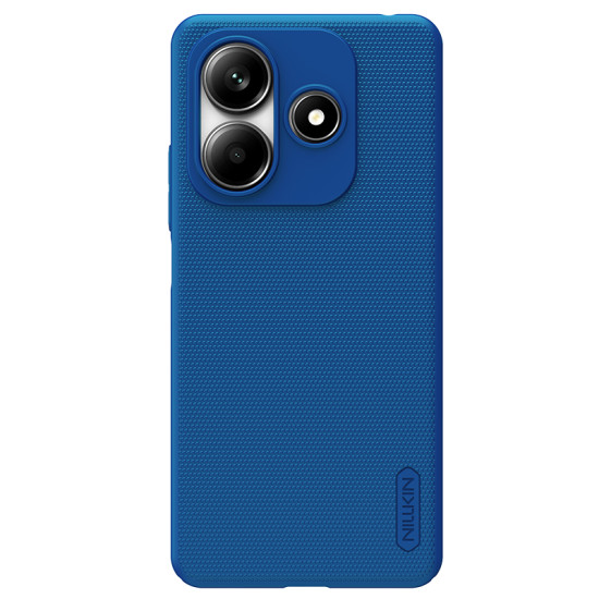 Husa protectie spate din plastic albastră pentru Redmi Note 14 5G