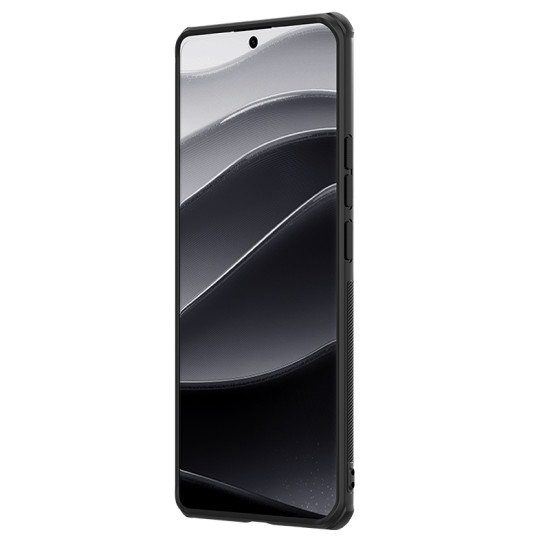 Husa magnetica protectie spate din plastic neagră pentru Redmi Note 14 Pro+ 5G