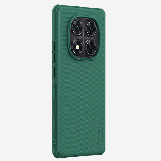 Husa protectie spate din plastic verde pentru Redmi Note 14 Pro 5G / POCO X7