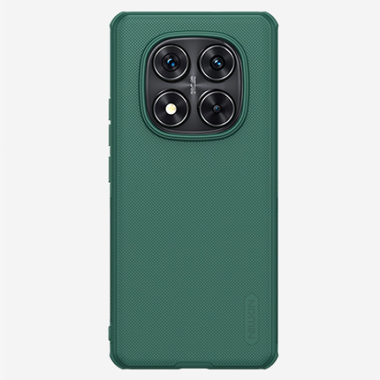 Husa protectie spate din plastic verde pentru Redmi Note 14 Pro 5G / POCO X7