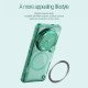 Husa magnetica transparentă protectie spate si camera foto verde pentru Xiaomi 14 Ultra