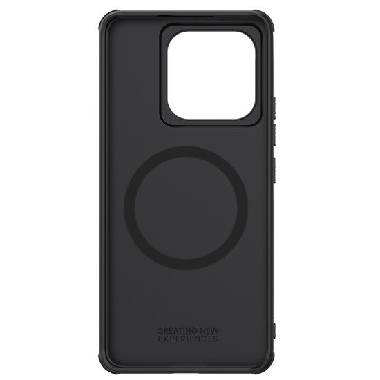 Husa protectie magnetică spate din plastic neagră pentru Xiaomi 14T Pro