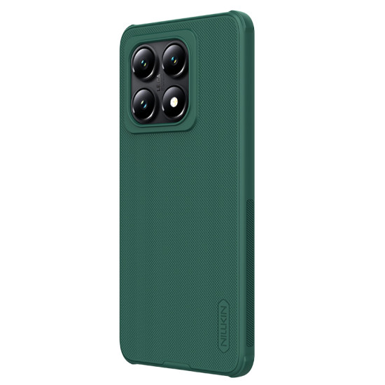 Husa protectie spate din plastic verde pentru Xiaomi 14T