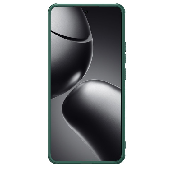 Husa protectie spate din plastic verde pentru Xiaomi 14T